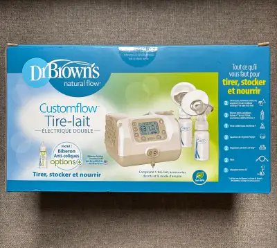 Dr. Brown's Customflow Electric Double Breast Pump, View more