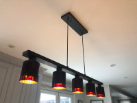 Used kitchen lighting fixture 44’ long