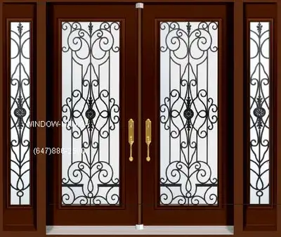 Front Entry TwoSidelites Door Double  Top Quality, View more
