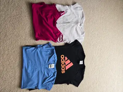4 Adidas Womens medium Shirts / tops. All 4 new and never washed, View more