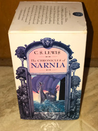 Vintage 1994 The Chronicles of Narnia Paperback Book Boxed Set