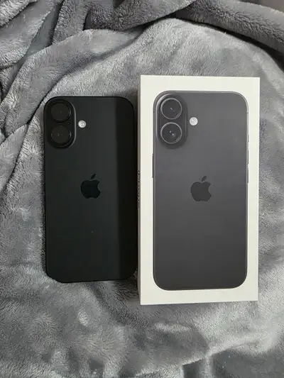 Black iPhone 16 128g In immaculate condition cycle count only 58 You have now 9 days to purchase app...