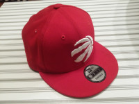 Raptors New Era 9FIFTY Red Baseball Hat - One Size