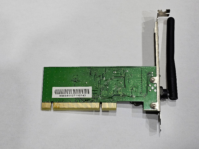 Wireless G PCI Adapter 54Mbps 54M Cyber Station Card  Computer in System Components in City of Toronto - Image 2