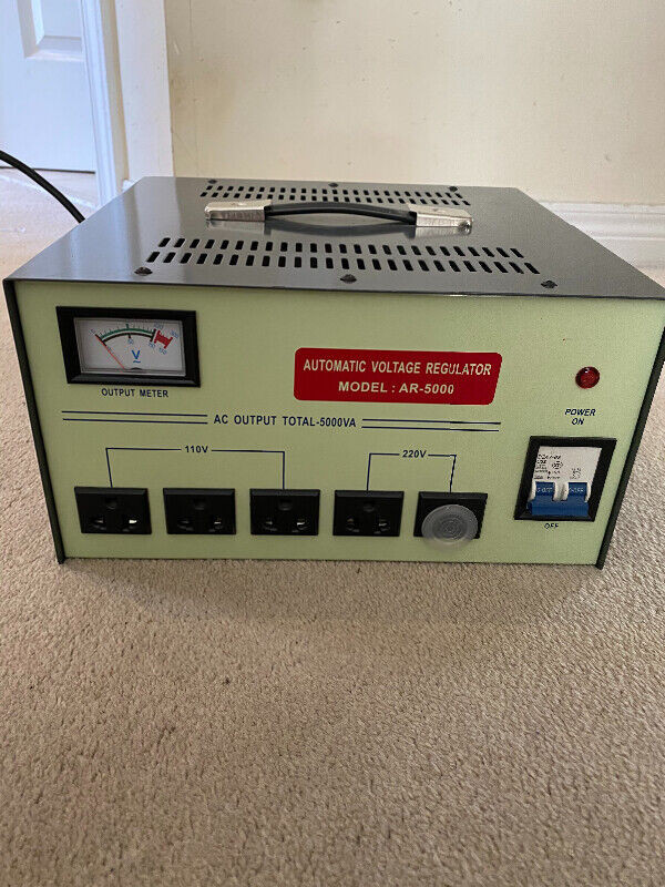 AR-5000 Automatic Voltage Regulator -$200 (FIRM) for sale  