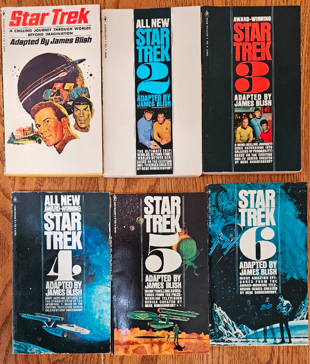 STAR TREK  Book Collection plus in Other in Brantford