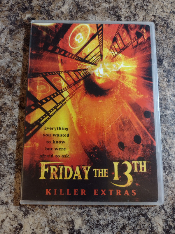 FRIDAY THE 13TH MOVIES EXTRAS/ BEHIND THE SCENES DVD. in CDs, DVDs & Blu-ray in Edmonton