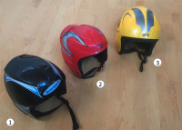 Ski Helmets ~ Full Shell Design ~ Youth