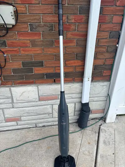 Brand new still in the box no cords no hoses great little tool.10’ extension pole attached .