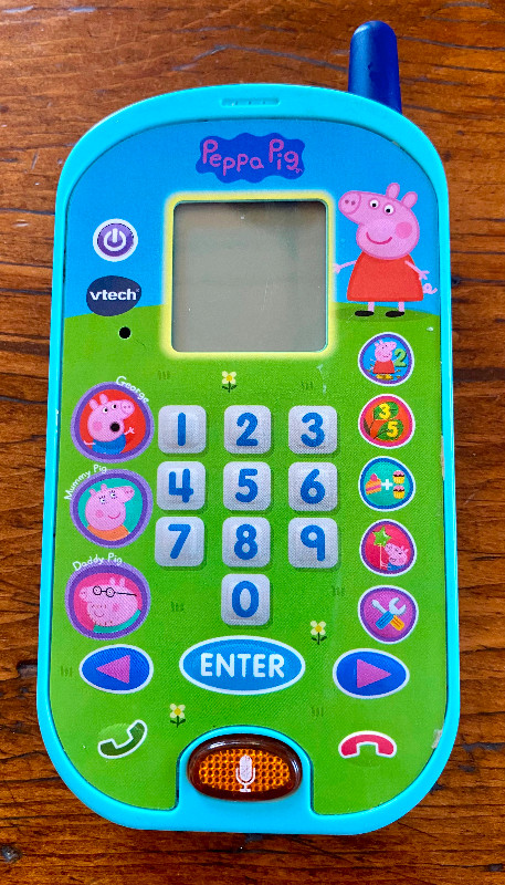 PEPPA PIG VTECH LEARNING WATCH & PHONE in Toys & Games in City of Toronto - Image 4
