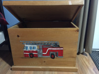 Toy box x2 handmade and hand painted