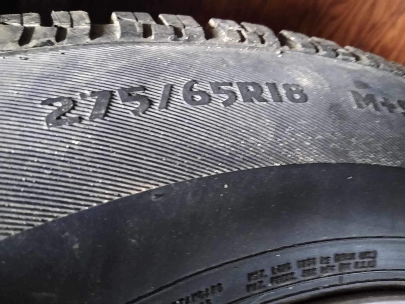275/65/18 inch mud and snow tires. Set of 4. Tires & Rims London