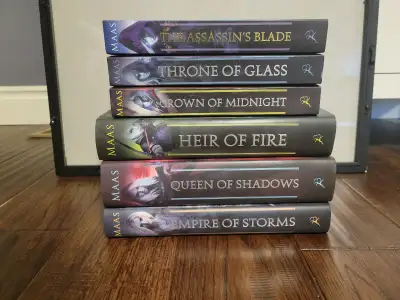 Throne of Glass by Sarah J. Maas books 0.5-5, View more
