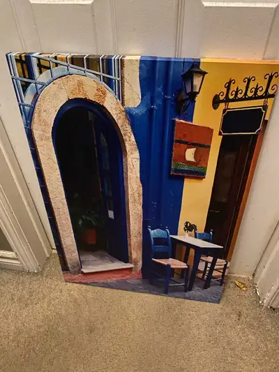 artwork screen print on canvas, View more