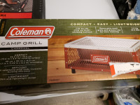 Coleman Charcoal Compact  Caml Grill. New
