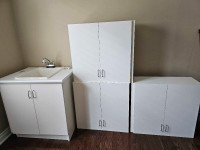 Laundry room cabinets 