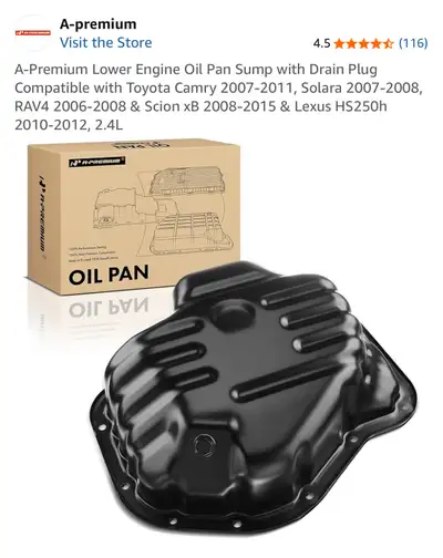 Toyota/Lexus Engine Oil Pan, View more