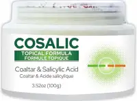 New Sealed Cosalic Coaltar & Salicylic Acid Topical Formula 100g