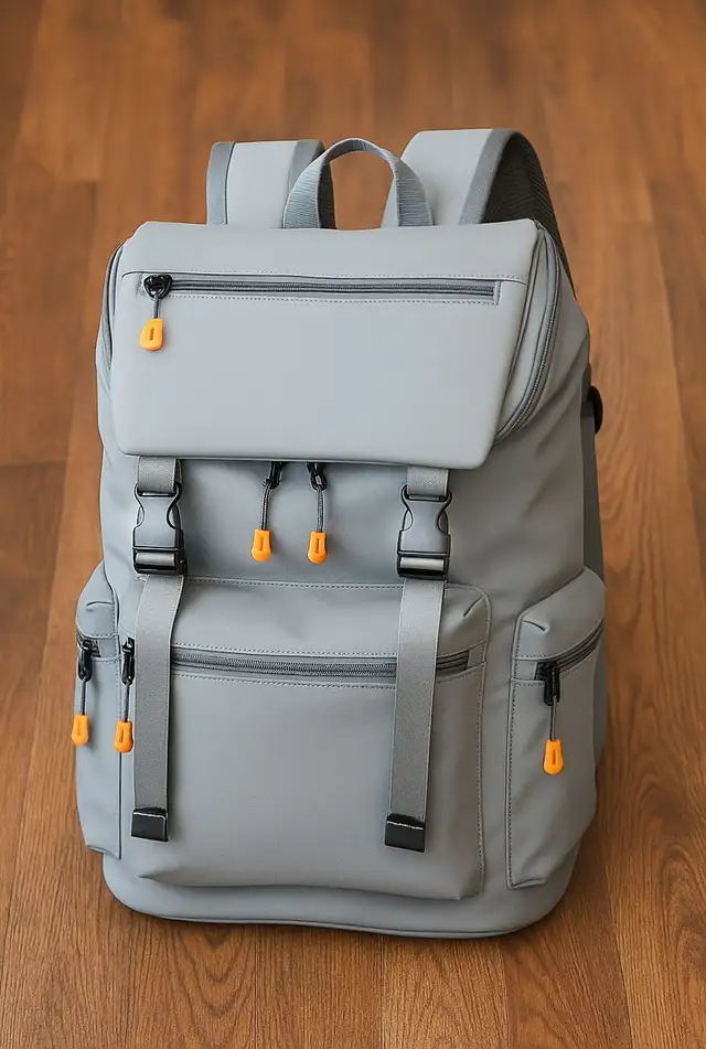 New Compact PC-Resistant Gray/Solid Backpack533912630330009602