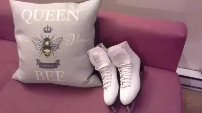 Lange Galaxy woman Ice Skates, size 8, View more