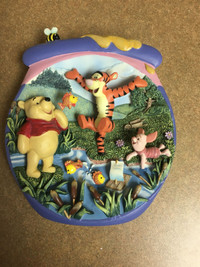 Disney Winnie the Pooh "Fishing"  Collector Plate