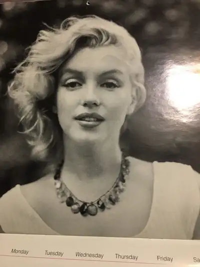 Marilyn Monroe collectors calendar 2013, View more