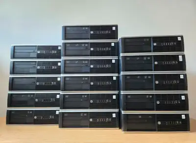 Lot HP Compaq Pro 6200/8200 | i5 | 12 Gb RAM | 500 Gb + 120 Gb, View more
