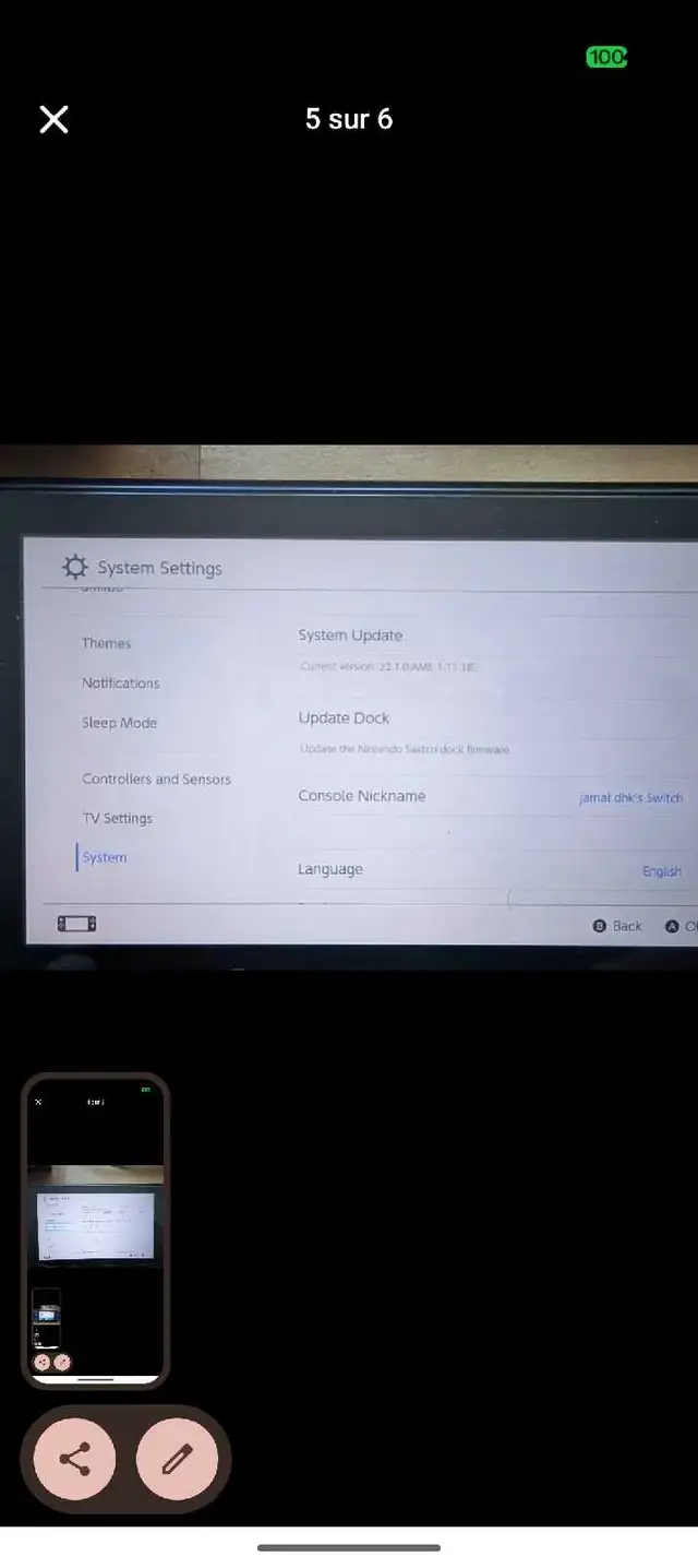 Nintendo switch v2 hekkate 256 gb 50 JEUX in Nintendo Switch in Longueuil / South Shore - Image 6