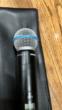 wireless microphone Shure bt 58