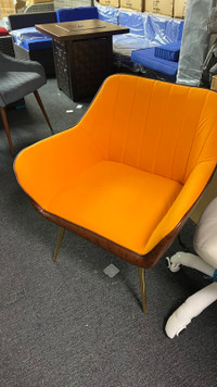 Modern Accent Chairs with Cushioned Seat