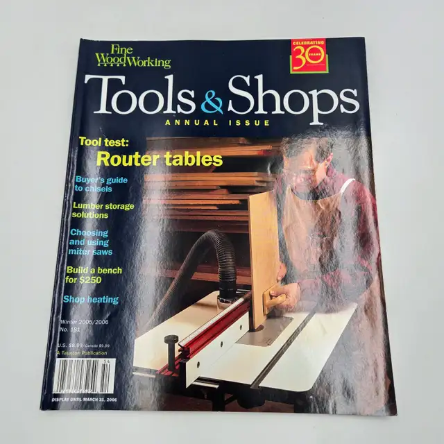 Fine Woodworking Tools & Shops Annual Magazine Lot Winter 2004 2 in Magazines in Strathcona County - Image 3