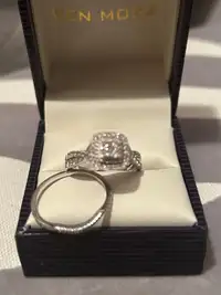 Bridal Ring Set (engagement & wedding band)