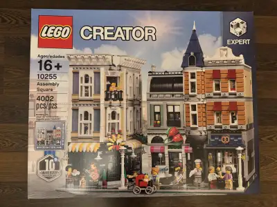 - Non négociable - Ensembles de legos varié neufs et scellés 10255 assembly square - 430$* 75953 hog...