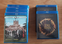 Collections of movies and TV shows in bluray