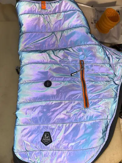 Arcadia Trail Jacket. Fits 80lbs dog. Pick up only. No holds. $40. Price is not negotiable. Cash onl...