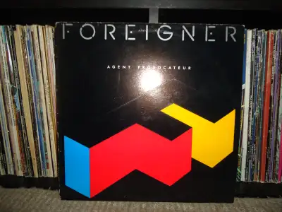 FOREIGNER VINYL RECORD LP: AGENT PROVOCATEUR!, View more