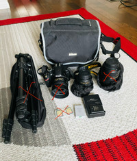 Nikon D3200 DSLR Camera (tripod is no more available)