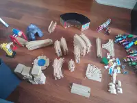 Wooden Train Set including Thomas trains