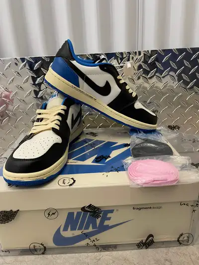 Jordan 1 Retro Low SP Fragment X Travis Scott , View more