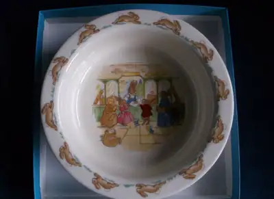 Royal Doulton 'Bunnykins' Cereal Bowl for Baby / Young Child, View more