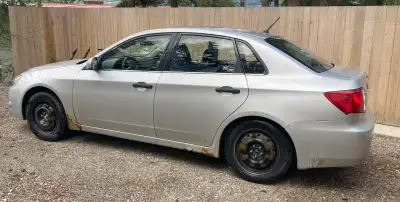 2008 Subaru Impreza 2.5l 4cyl Base Model 5spd Manual AWD 209,200km BC Reg Second owner, have owned s...