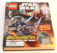 Lego Star Wars Brickmaster set book Clone Wars