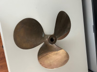 12” copper propeller 