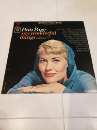 Say Wonderful Things by Patti Page vinyl record