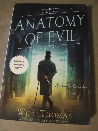 Anatomy Of Evil - Will Thomas book-Advance Reading Copy, View more