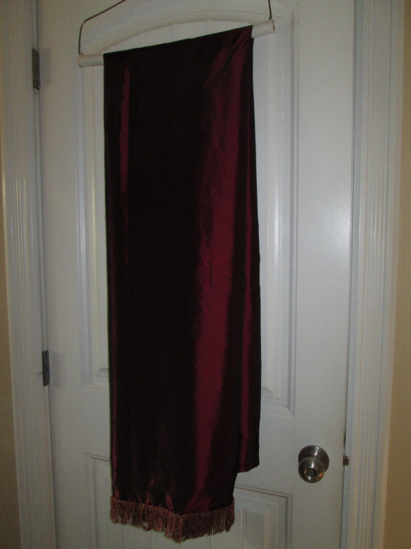 PAIR OF BURGUNDY COLORED DRAPES in Window Treatments in New Glasgow - Image 2