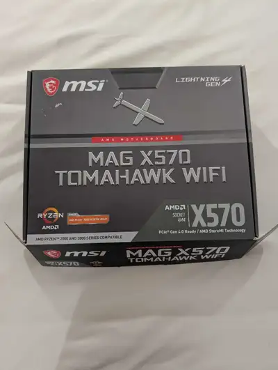 MSI MAG X570 Tomahawk WiFi Motherboard, View more