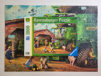 Casse-tête 1000 mcx. Ravensburger - Les tracteurs John Deere