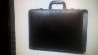Samsonite Bonded Leather Attache, Briefcase,  Black