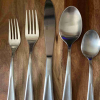 Canvas Astoria 55pc Stainless Steel Flatware Set (LIKE NEW)